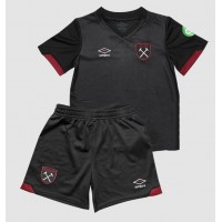 West Ham United Bortatröja Barn 2024-25 Kortärmad (+ Korta byxor)